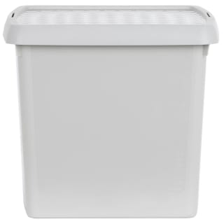 B&M Waffle Clip Box Storage Cube 14L - Grey