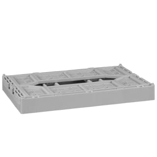  Midi Stacking Fold Flat Crate 30.6 X 20.5 X 12.6cm - Grey