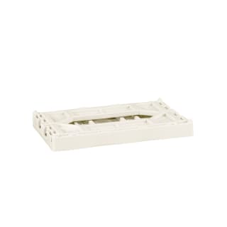  Mini Stacking Fold Flat Crate 22.2 X 15 X 8.7cm - Cream