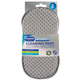  Addis Anti-Bac Cleaning Pads 2pk - Grey