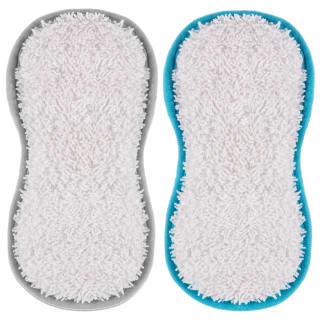  Addis Microfibre Pro Clean Kitchen & Bathroom Pads 2pk