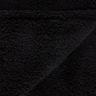  Simply Everyday Teddy Rolled Throw - Black
