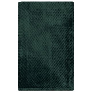 B&M Waffle Throw - Dark Green