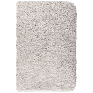 B&M Montana Two Tone Sherpa Throw - Natural