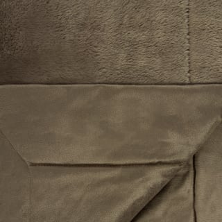 B&M Aspen Faux Fur Throw - Sage