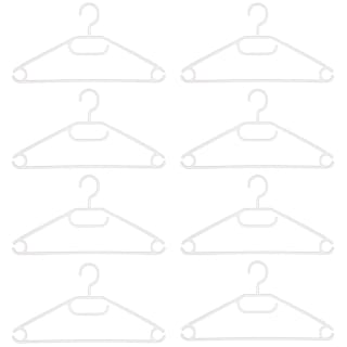 B&M Swivel Hook Hangers 8pk - White