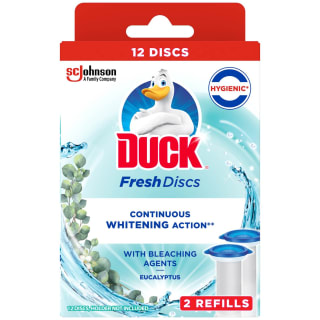  Duck Eucalyptus Toilet Discs Refill 2pk