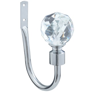 B&M Shiny Nickle Gem Curtain Hold Backs 2pk