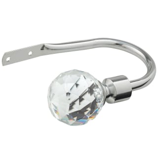 B&M Shiny Nickle Gem Curtain Hold Backs 2pk