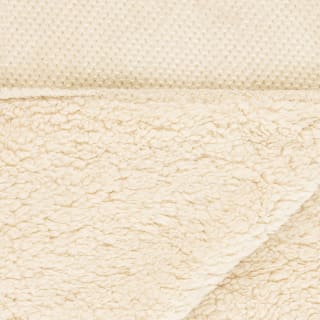 B&M Alba Waffle Sherpa Throw