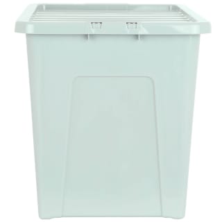 B&M Storage Box With Lid 80L - Sage