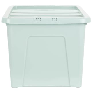 B&M Storage Box With Lid 60L - Sage