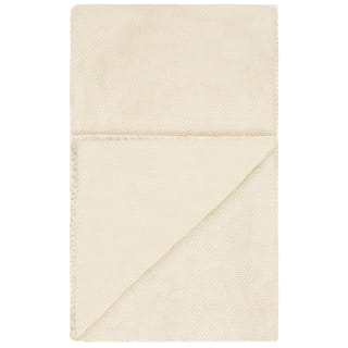  Simply Everyday Waffle Throw - Cream