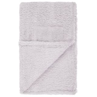  Home Essentials Teddy TV Blanket - Silver
