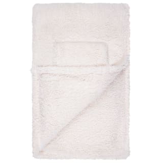  Home Essentials Teddy TV Blanket - Cream