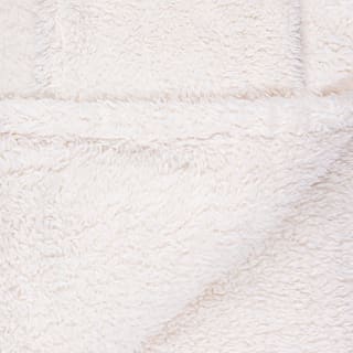  Home Essentials Teddy TV Blanket - Cream