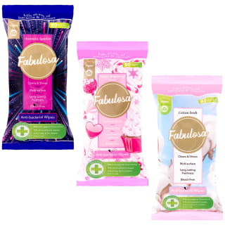  Fabulosa Anti-Bacterial Wipes 80pk - Aromatic Sparkle