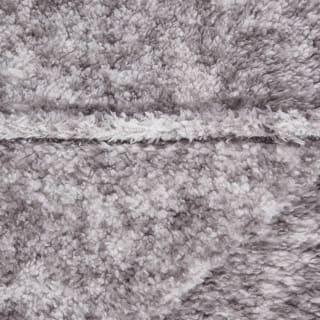 B&M Simply Two Tone Teddy Throw - Grey