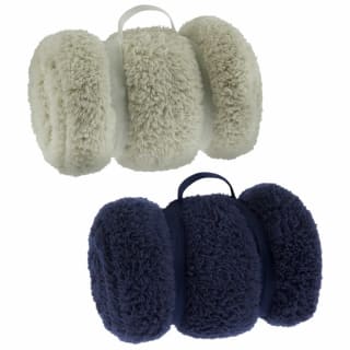 B&M Simply Teddy Sage Rolled Throw