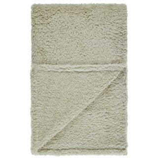 B&M Simply Teddy Sage Rolled Throw