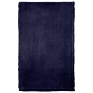  Navy Coral Fleece Throw