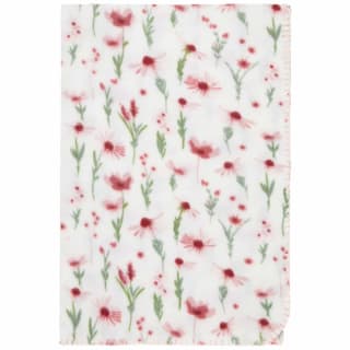  Simply Floral Polar Fleece Throw 2pk
