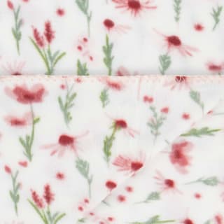  Simply Floral Polar Fleece Throw 2pk