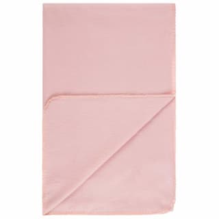  Simply Light Grey & Blush Polar Fleece Throw 2pk