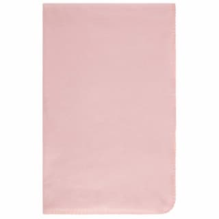 Simply Light Grey & Blush Polar Fleece Throw 2pk