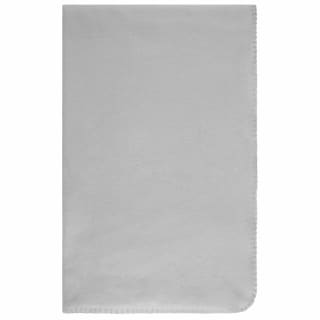  Simply Light Grey & Blush Polar Fleece Throw 2pk