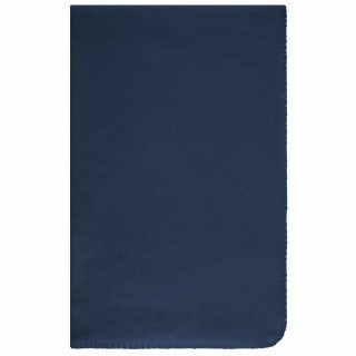 Simply Navy & Gingham Polar Fleece Throw 2pk