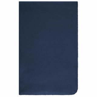  Simply Navy & Grey Polar Fleece Throw 2pk