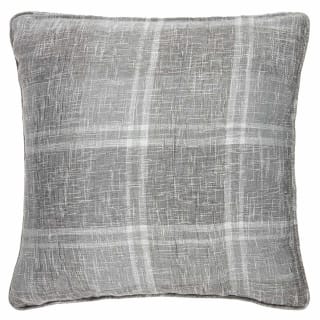  Hampton Check Cushion - Grey