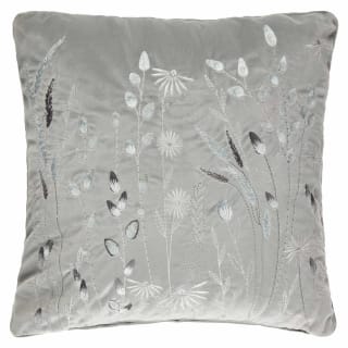  Grey Willow Embroidered Cushion With Pipe