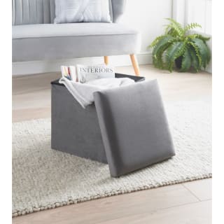 B&M Square Storage Cube - Grey