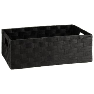 B&M Caen Set Of 3 Paper Rope Baskets - Black