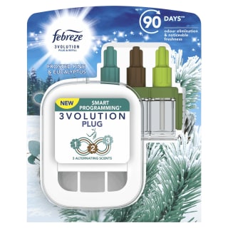 Febreze 3Volution Plug Starter Kit - Frosted Pine & Eucalyptus