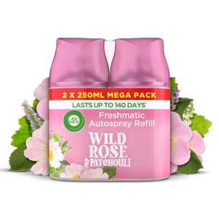  Air Wick Freshmatic Twin Refill 2pk - Wild Rose & Patchouli