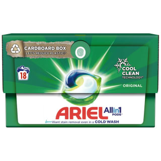  Ariel Original All In 1 Pods 18 Washes