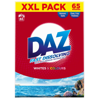  Daz Washing Powder Whites & Colours - 65 Washes