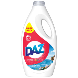  Daz Laundry Liquid Whites & Colours - 1.6L