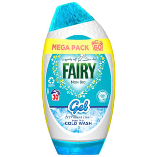  Fairy Non Bio Washing Gel Mega Pack 60 Washes