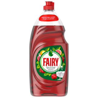  Fairy Clean & Fresh Washing Up Liquid 1015ml - Pomegranate & Grapefruit