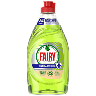  Fairy Platinum Washing Up Liquid 383ml - Lime & Lemongrass