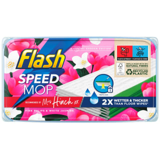 Flash Speed Mop Wet Cloths Mrs Hinch Country Garden 24pk