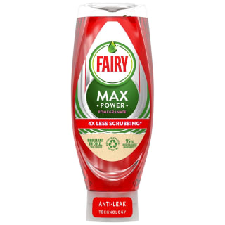  Fairy Max Power Washing Up Liquid 640ml - Pomegranate